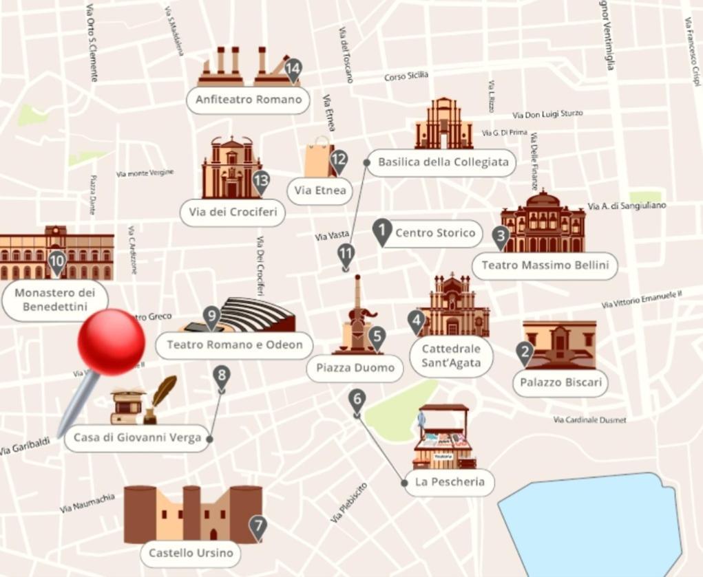 Apartamento Casa Terra Sicula CTA Exterior foto